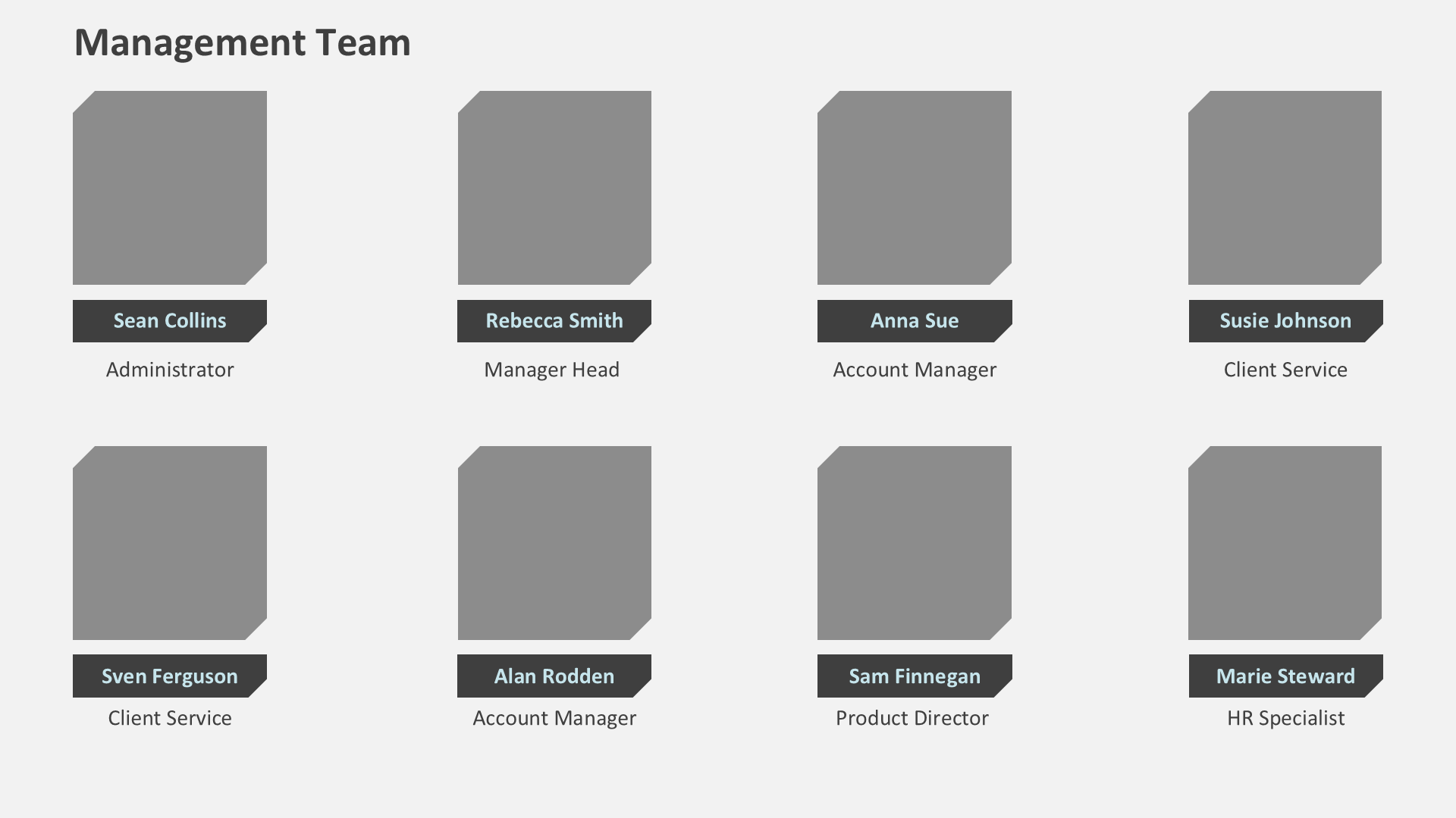 Corporate Strategy Blue slide 5